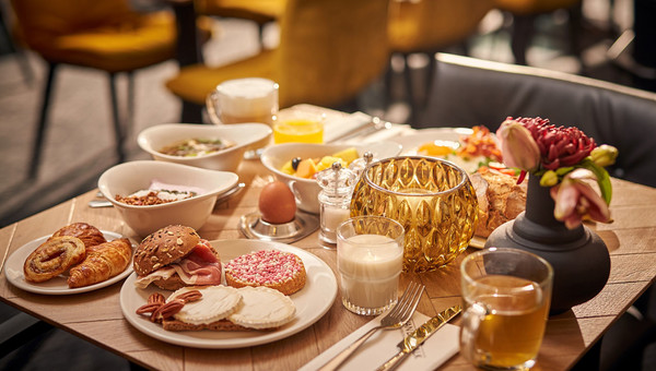 Ontbijten bij het Ontbijtbuffet